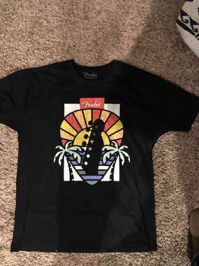 Fender T-Shirt Black